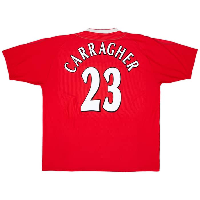 2002-04 Liverpool Home Shirt Carragher #23 - 5/10 - (XXL)
