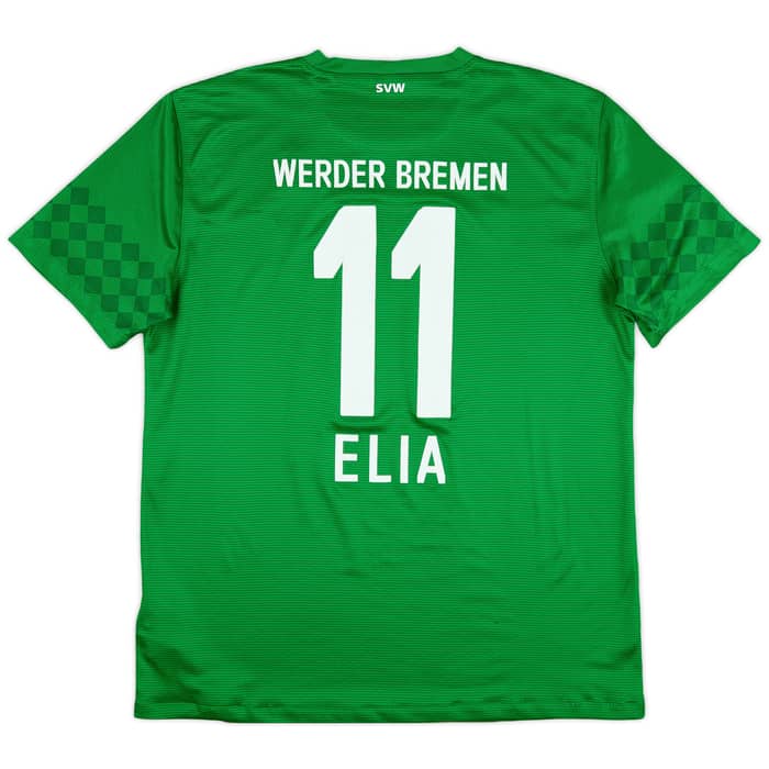 2011-12 Werder Bremen Home Shirt Elia #11 - 7/10 - (L)