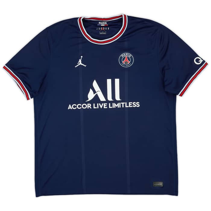 2021-22 Paris Saint-Germain Home Shirt Messi #30 - 8/10 - (XL)