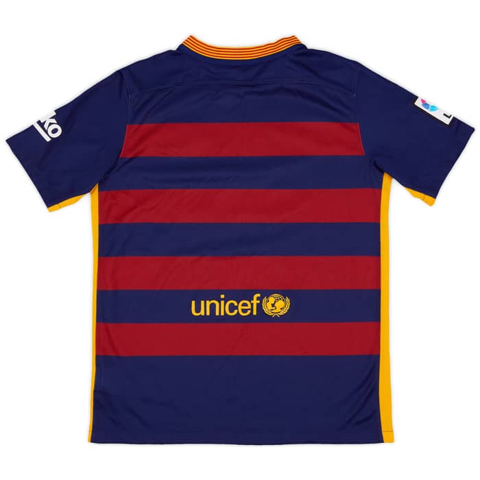 2015-16 Barcelona Home Shirt - 6/10 - (XL.Boys)
