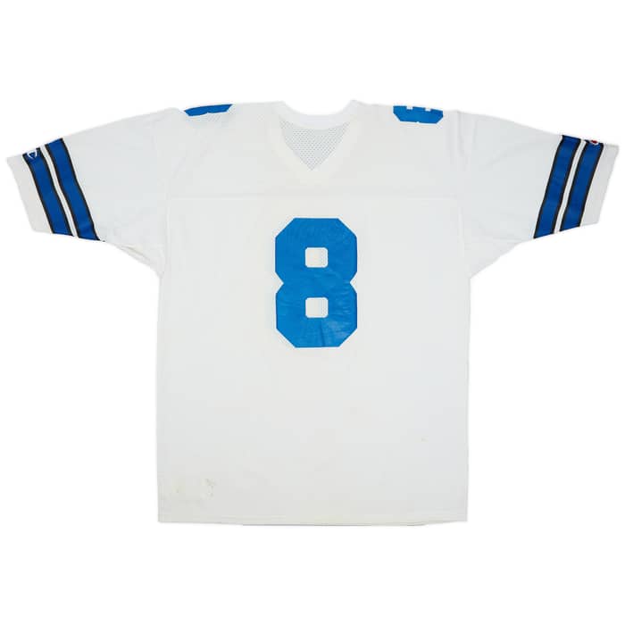 1990-95 Dallas Cowboys Aikman #8 Champion Away Jersey - 6/10 - (XXL)