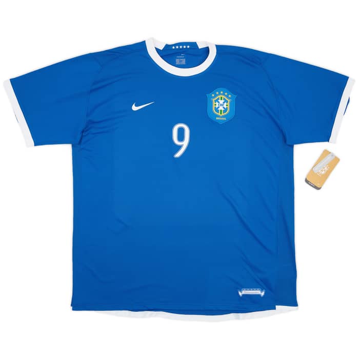 2006-07 Brazil Away Shirt Ronaldo #9 (XL)