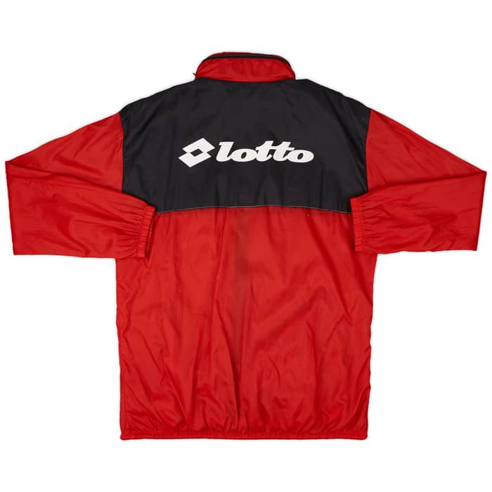 1997-98 AC Milan Volley Lotto Staff Issue Track Jacket - 5/10 - (L)