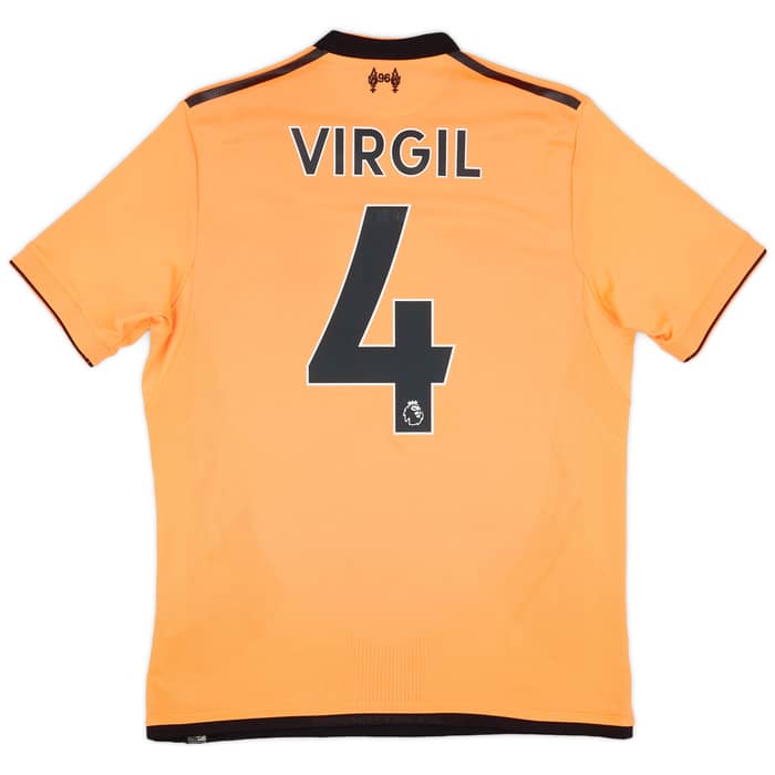 2017-18 Liverpool 125 Years Third Shirt Virgil #4 - 8/10 - (S)