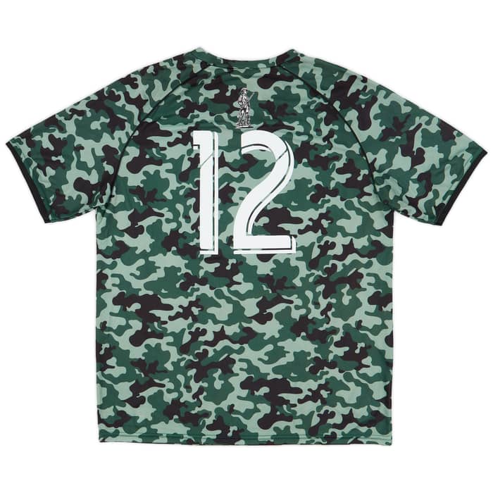 2015-18 Real Salt Lake Player Issue Military Appreciation Warm Up Shirt #12
