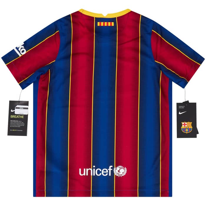 2020-21 Barcelona Home Full Kit (Little Kids)