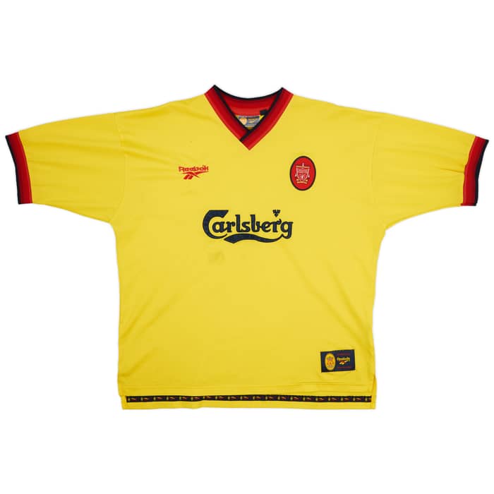 1997-99 Liverpool Away Shirt Owen #10 - 6/10 - (XL)