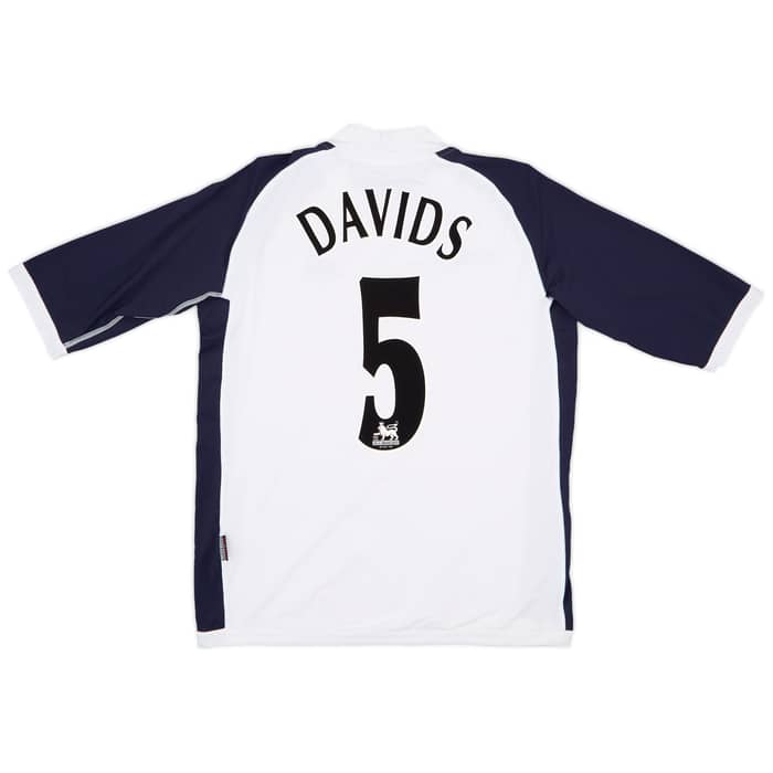 2005-06 Tottenham Home Shirt Davids #5 - 5/10 - (XXL)