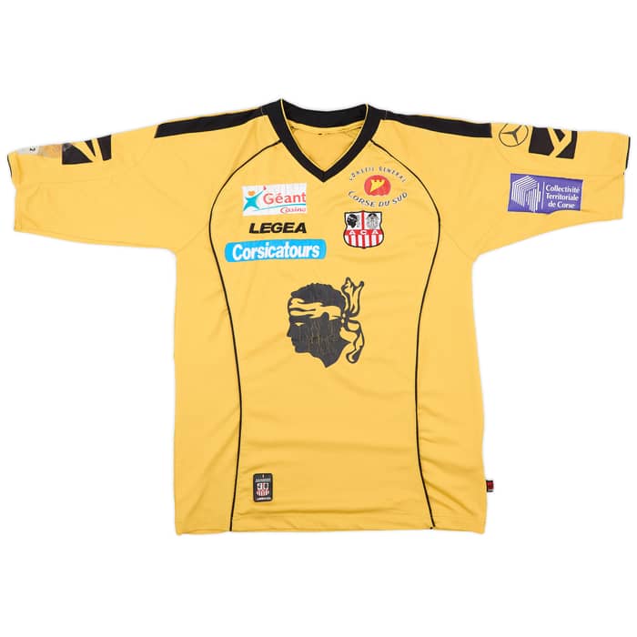 2008-09 Ajaccio Away Shirt Pereira #5 - 6/10 - (M)