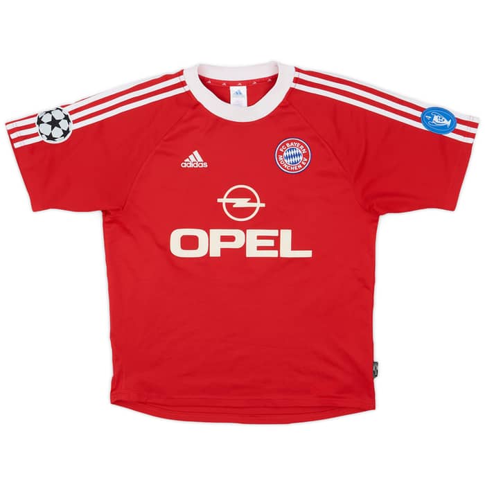 2001-02 Bayern Munich CL Shirt Elber #9 - 8/10 - (M)