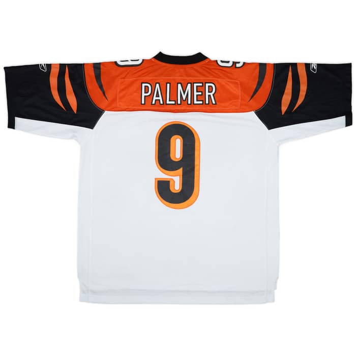 2005-06 Cincinnati Bengals Palmer #9 Reebok Premier Away Jersey - 8/10 - (XL)