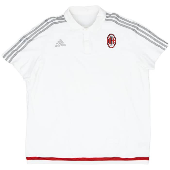 2015-16 AC Milan adidas Polo Shirt - 8/10 - (XXL)