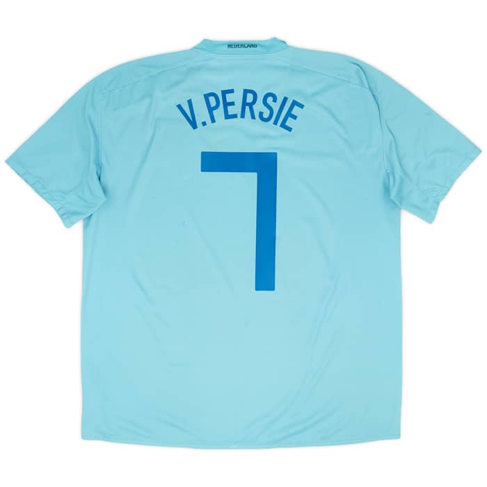 2008-10 Netherlands Away Shirt V.Persie #7 - 4/10 - (XL)