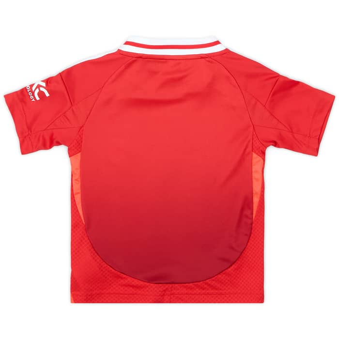 2024-25 Manchester United Home Full Kit (Little Kids)