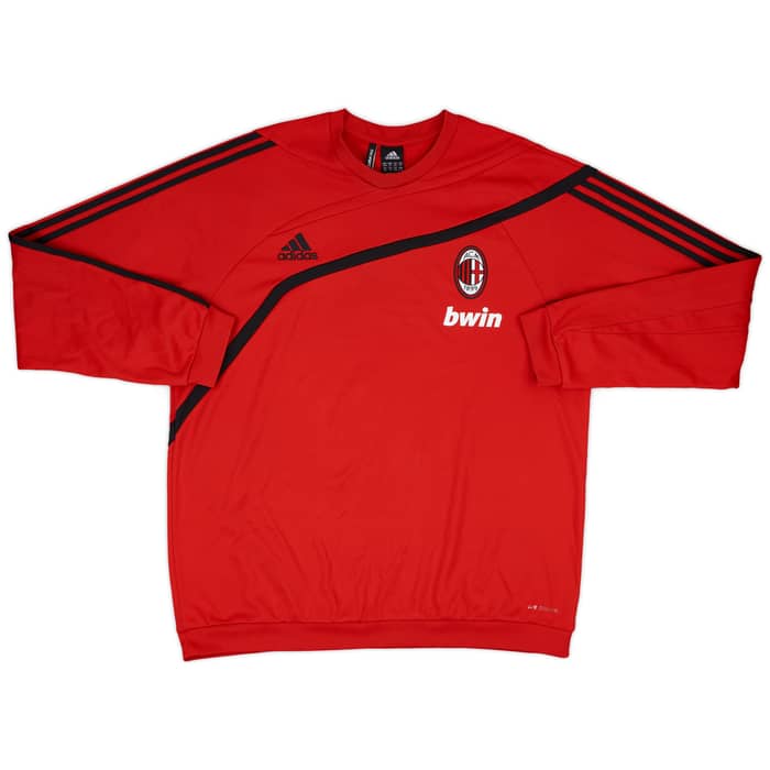 2009-10 AC Milan adidas Sweat Top - 8/10 - (XXL)