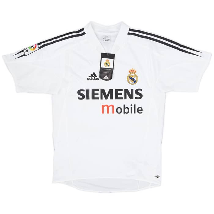 2004-05 Real Madrid Home Shirt Zidane #5 (S)
