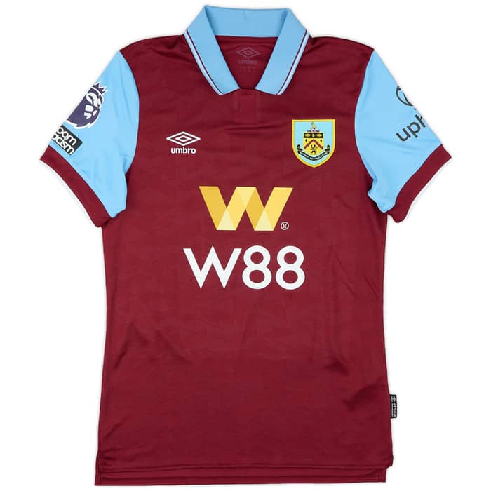 2023-24 Burnley Match Issue Home Shirt Benson #10