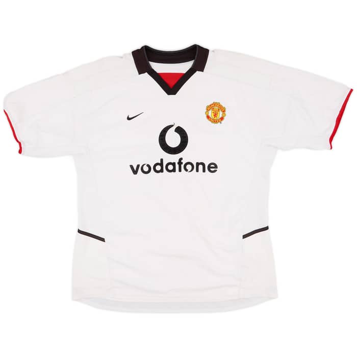 2002-03 Manchester United Away Shirt Scholes #18 - 5/10 - (XL)