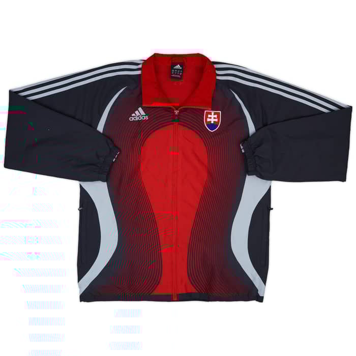 2007-08 Slovakia adidas Track Jacket - 8/10 - (M/L)
