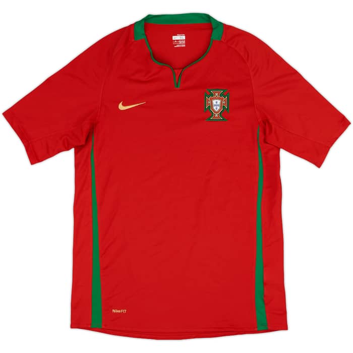 2008-10 Portugal Home Shirt - 9/10 - (XL.Boys)