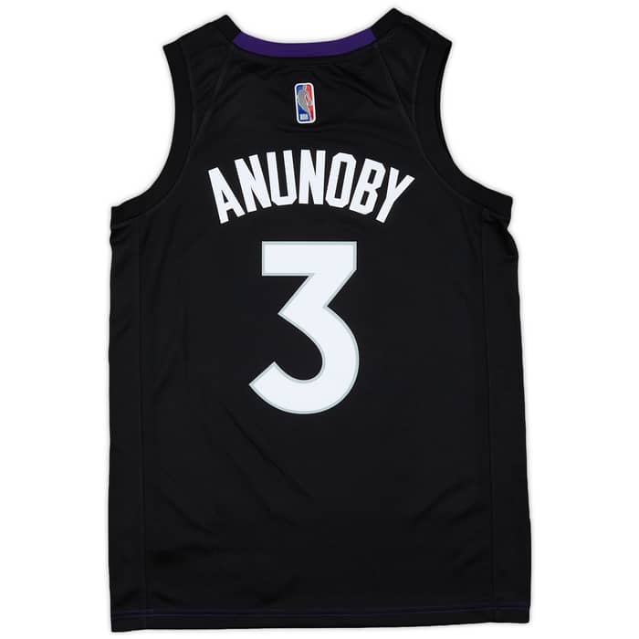 2020-21 Toronto Raptors Anunoby #3 Nike Swingman Alternate Jersey (M)