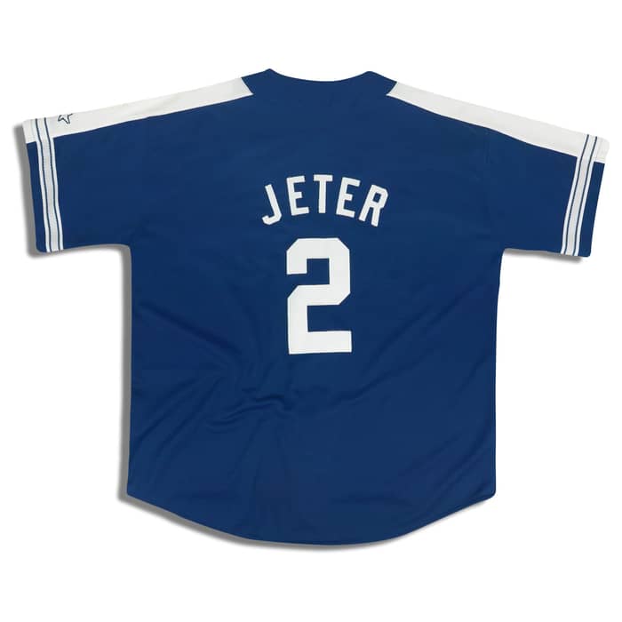 1990s New York Yankees Jeter #2 Starter Jersey XXL
