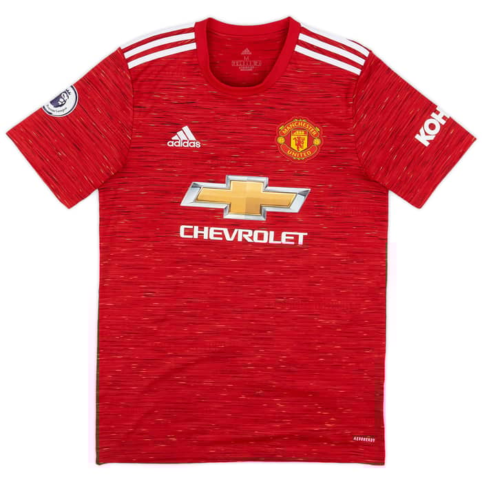 2020-21 Manchester United Home Shirt B.Fernandes #18 - 10/10 - (M)