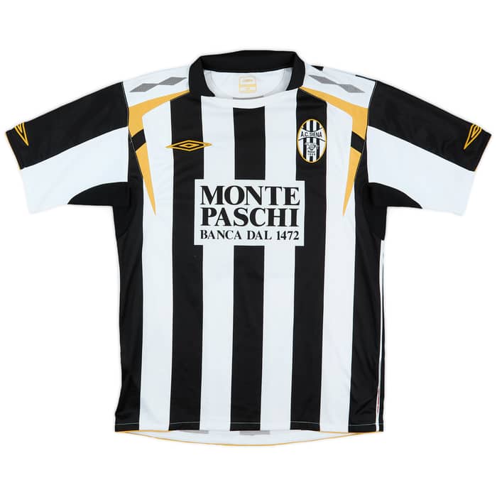 2007-08 Siena Home Shirt Forestieri #30 - 4/10 - (L)