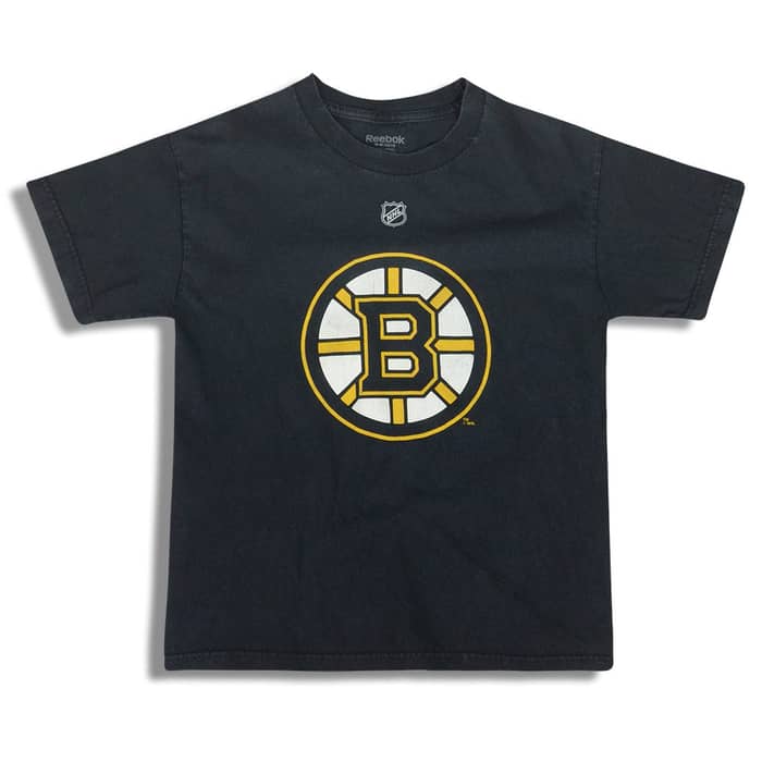 2008-15 Boston Bruins Rask #40 Reebok Graphic Tee Y