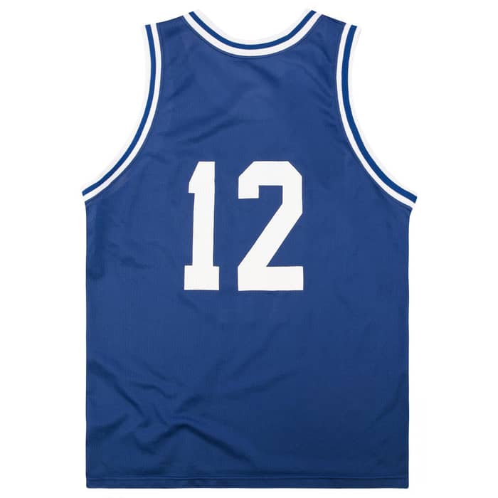 1992-95 Kentucky Wildcats Rhodes #12 Champion Jersey (Away) M