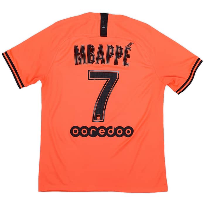 2019-20 Paris Saint-Germain Away Shirt Mbappe #7 - 9/10 - (M)