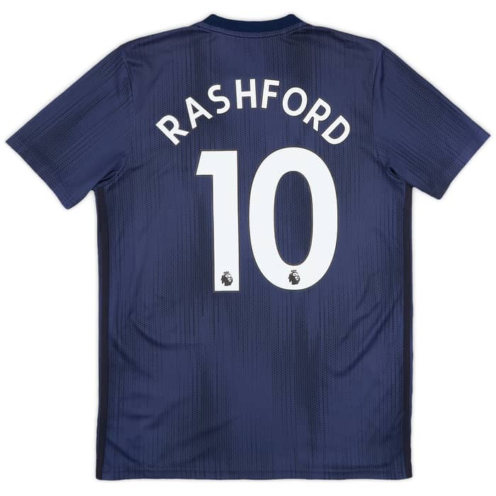 2018-19 Manchester United Third Shirt Rashford #10 - 8/10 - (M)