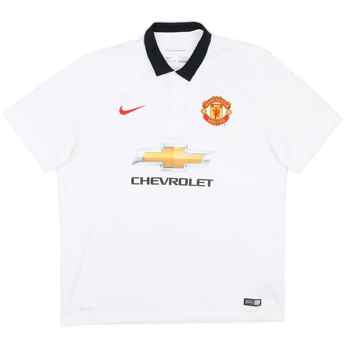 2014-15 Manchester United Away Shirt Mata #8 - 7/10 - (XL)