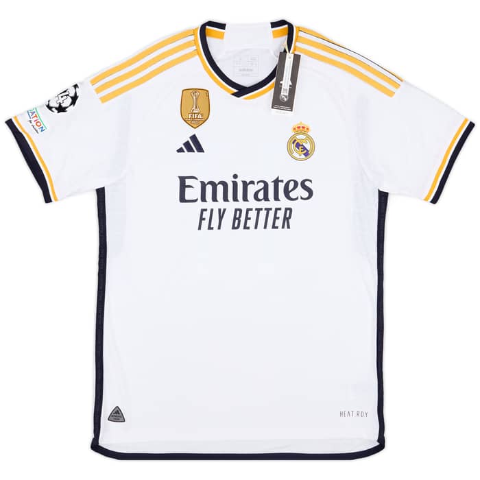 2023-24 Real Madrid Authentic Home CL Shirt Rodrygo #11