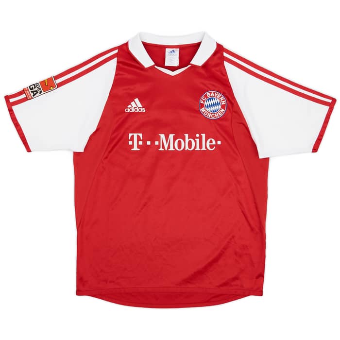 2003-04 Bayern Munich Home Shirt Jeremies #16 - 5/10 - (XL.Boys)