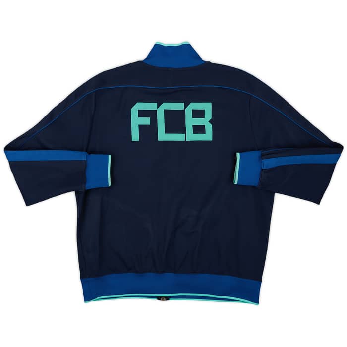 2010-11 Barcelona Nike N98 Track Jacket - 7/10 - (XL)