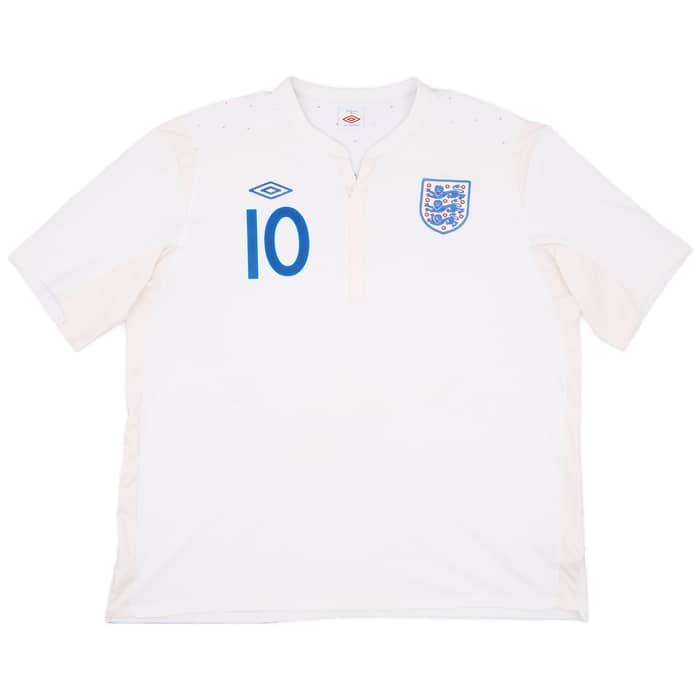 2010-11 England Home Shirt Rooney #10 - 8/10 - (3XL)
