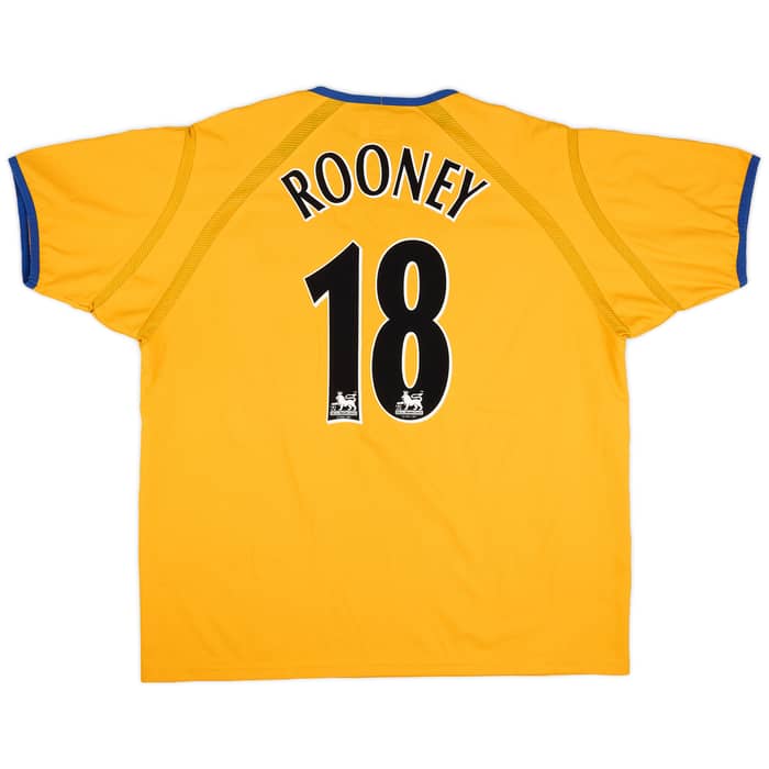 2003-04 Everton Away Shirt Rooney #18  - 9/10 - (XXL)
