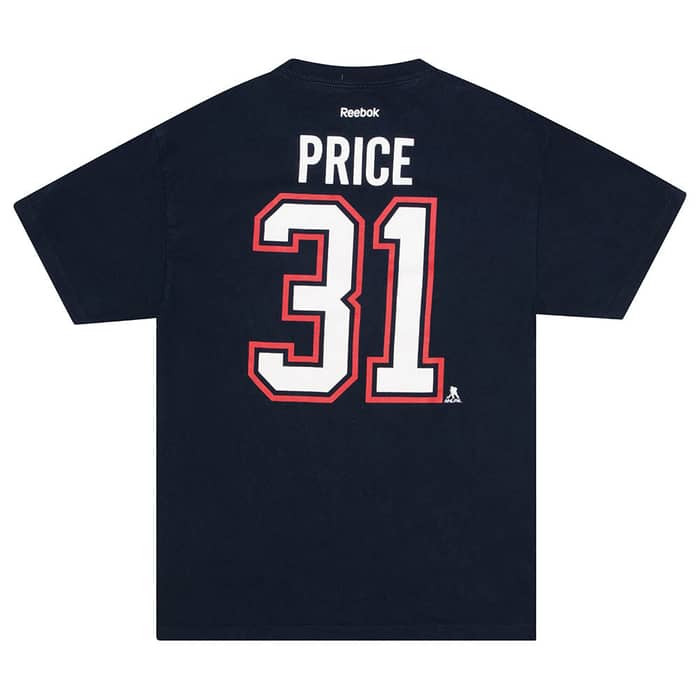 2008-15 Montreal Canadiens Price #31 Reebok Tee L