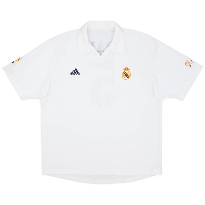 2001 Real Madrid Home Shirt Zidane #5 - 5/10 - (XL)