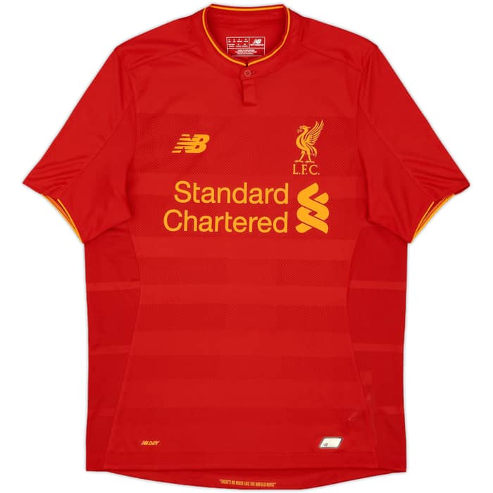 2016-17 Liverpool Home Shirt Milner #7