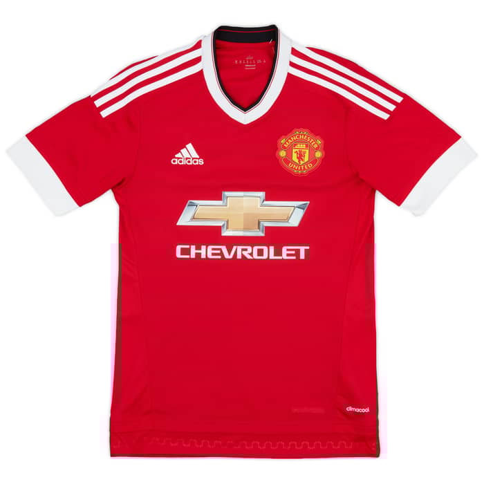 2015-16 Manchester United Home Shirt Rooney #10 - 7/10 - (XS)