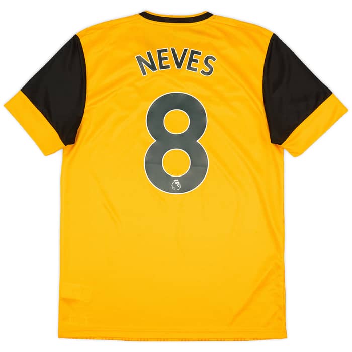 2020-21 Wolves Home Shirt Neves #8 - 9/10 - (M)