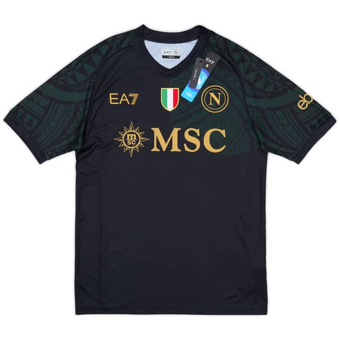 2023-24 Napoli Third Shirt Kvaratskhelia #77 (L)
