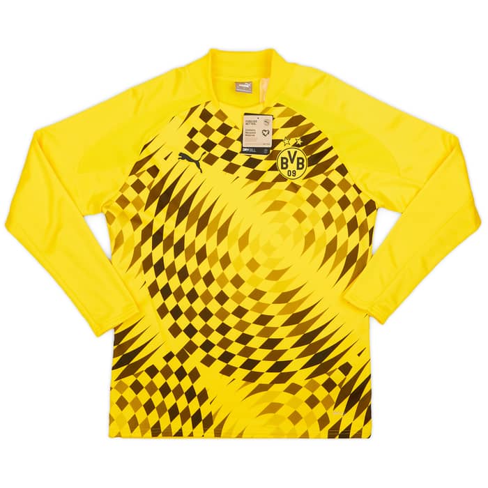 2023-24 Borussia Dortmund Puma Pre-Match Sweat Top