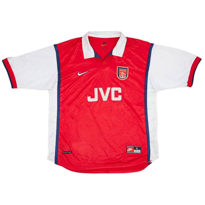 1998-99 Arsenal Home Shirt Vieira #4 - 6/10 - (L)