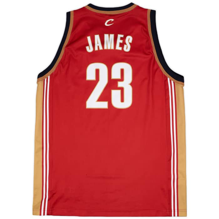 2003-10 Cleveland Cavaliers James #23 Champion Away Jersey - 9/10 - (XL)
