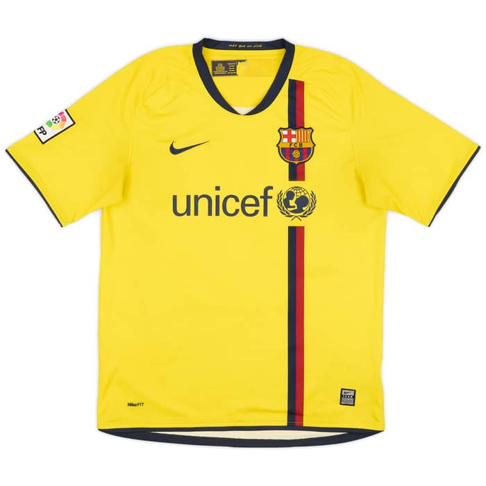 2008-10 Barcelona Away Shirt Messi #10 - 7/10 - (M)