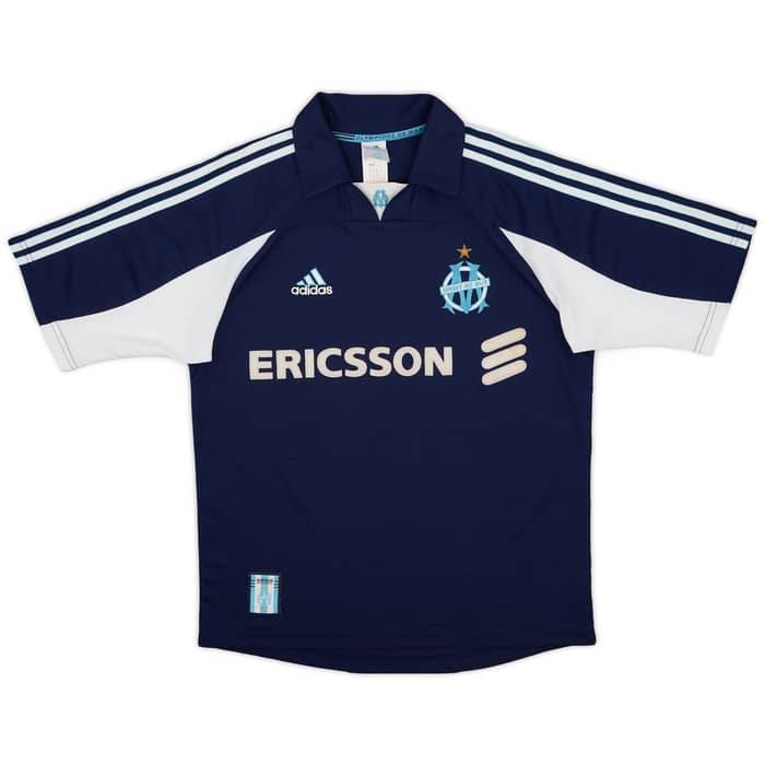 1999-00 Olympique Marseille Away Shirt Pires #7 - 7/10 - (S)