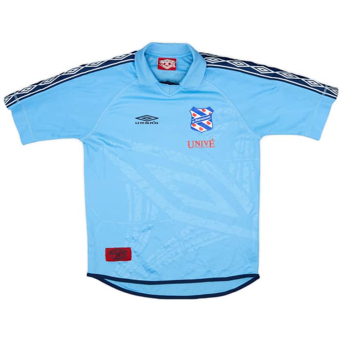 2001-02 Heerenveen Umbro Training Shirt - 9/10 - (XL.Boys)